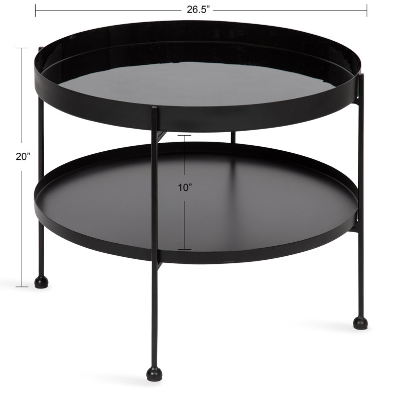 Coffee Table, Black, Black
