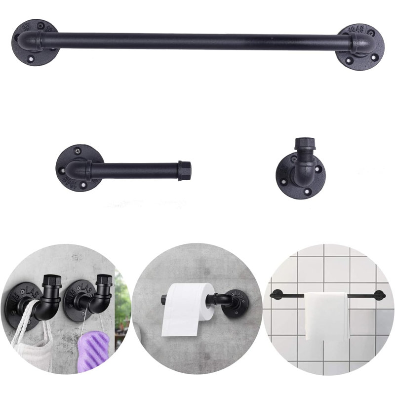 3 - Piece Bathroom Hardware Set