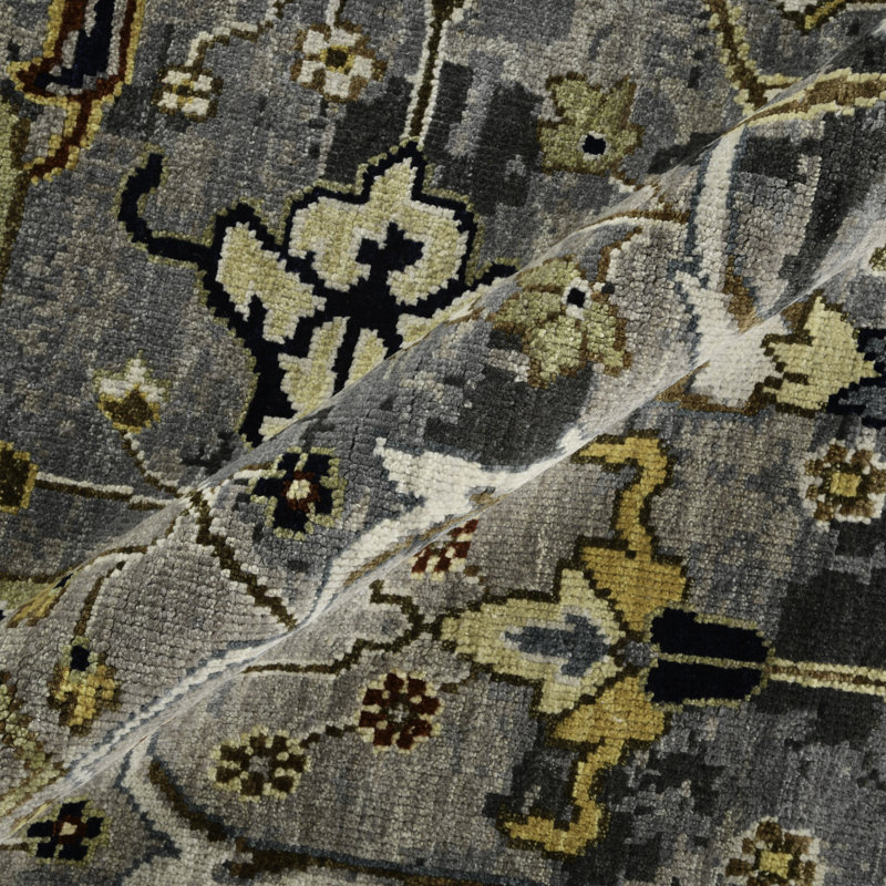 Bristol Wool Floral Area Rug, Rectangle 2' x 3'