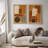 Framed Canvas Wall Art - Vintage Abstract Wall Prints for Bedroom-258693139-258693142
