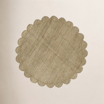 Rosecliff Heights Dakeria Hand Woven Jute Natural Area Rug