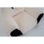 Chaises d'appoint Panda confortables, mousse ultra douce, espaces de vie confortables