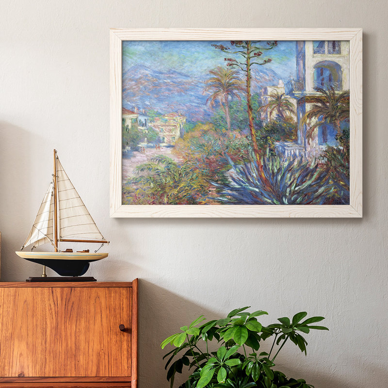 " Villas At Bordighera ", White, 18" H x 26" W x 1.5" D