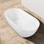 Baignoire de trempage autoportante en résine 69 po x 29,5 po-663722098