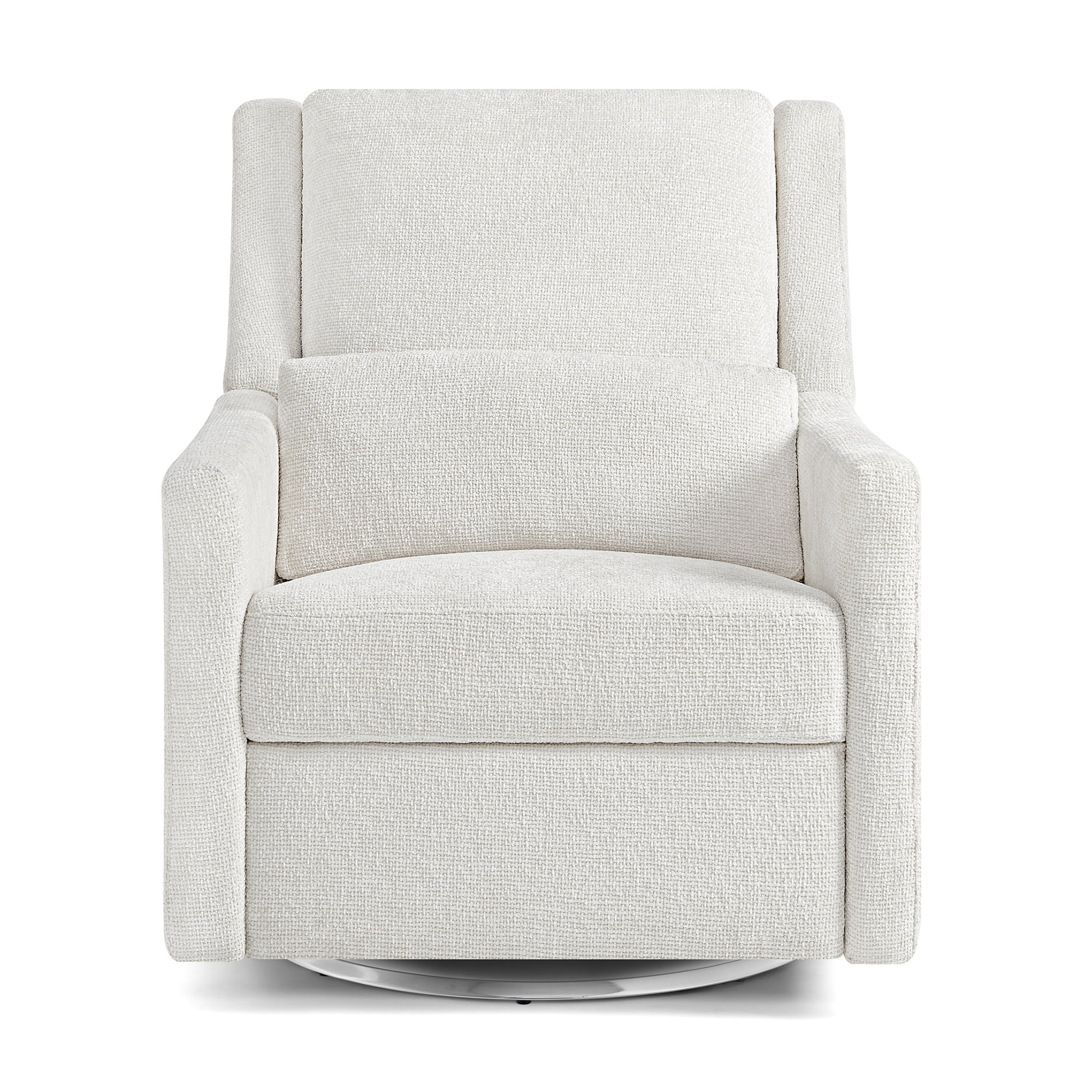 Seoul Power Recliner With USB-C Charging Ports, Nightlight & Lumbar Pillow, Sand, Ivory