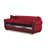 Grasston 91'' Upholstered Tight Back Convertible Sofa