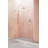 Illume 53 in. x 78 in. Fully Frameless Wall Hinge Shower Door-103535249