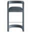 Ensemble de 2 tabourets de bar Winslow Performance en velours bleu cadet-79005799