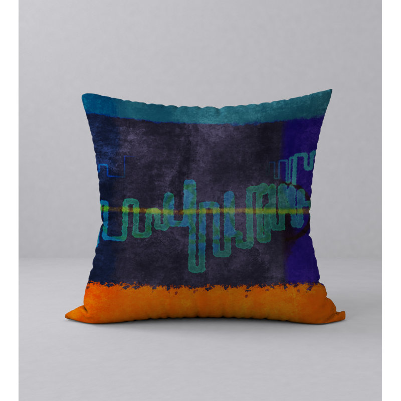 Housse de coussin carrée Gardette, H 24 po x l 24 po x p 6 po