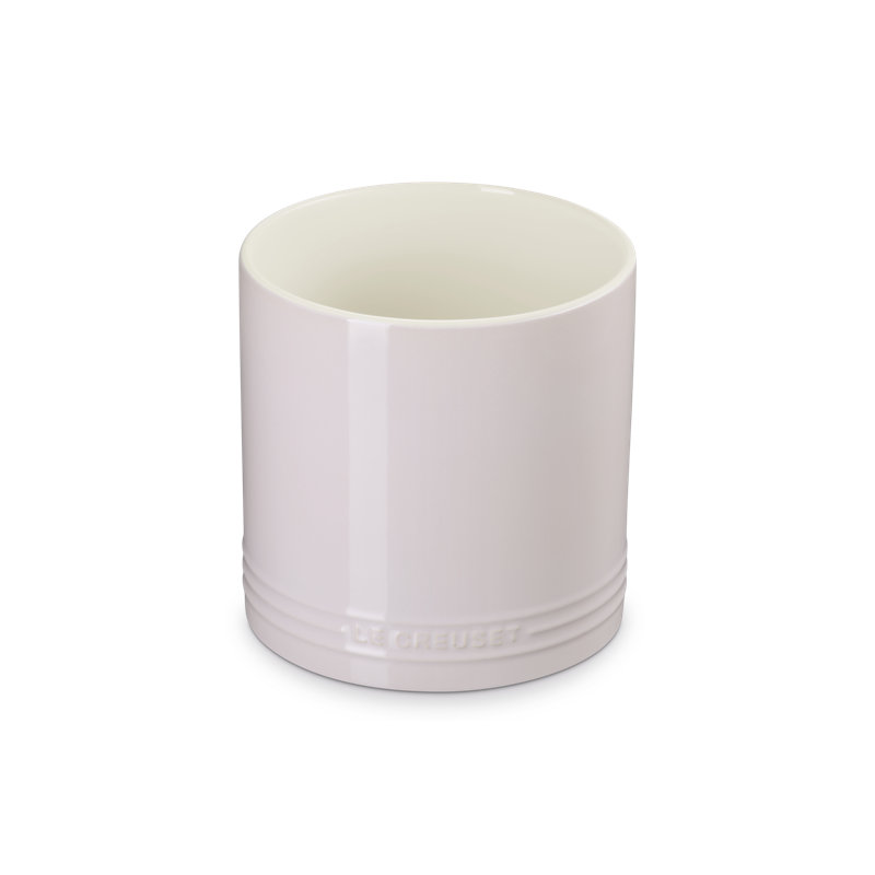 Le Creuset Stoneware Signature Utensil Crock, 2.7 Qt. - Sea Salt, Shallot