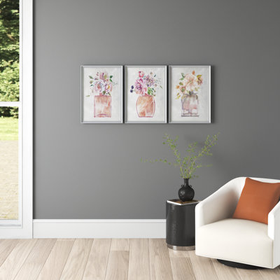 «Fragrance of Summer I», ensemble de 3 reproductions d'art