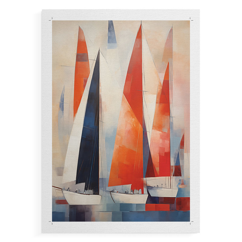 NAUTICAL Series CD XXXIV - Impression sur toile seulement - NON CADRE, H 18 po x l 12 po