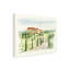 Toile pour l'extérieur «Watercolor Tuscan VIlla I» par Ethan Harper-87945099
