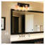 Applique murale de salle de bain 19 po à 3 lumières rustique industrielle avec abat-jour en verre et décor en bois, luminaire de maison de campagne moderne (sans ampoules)-1162723419-1162723394-1162723405