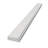 Edge 1 in. x 8 in. x 8 ft. Timeless Collection Smooth Nickel Gap Shiplap (Primed White)