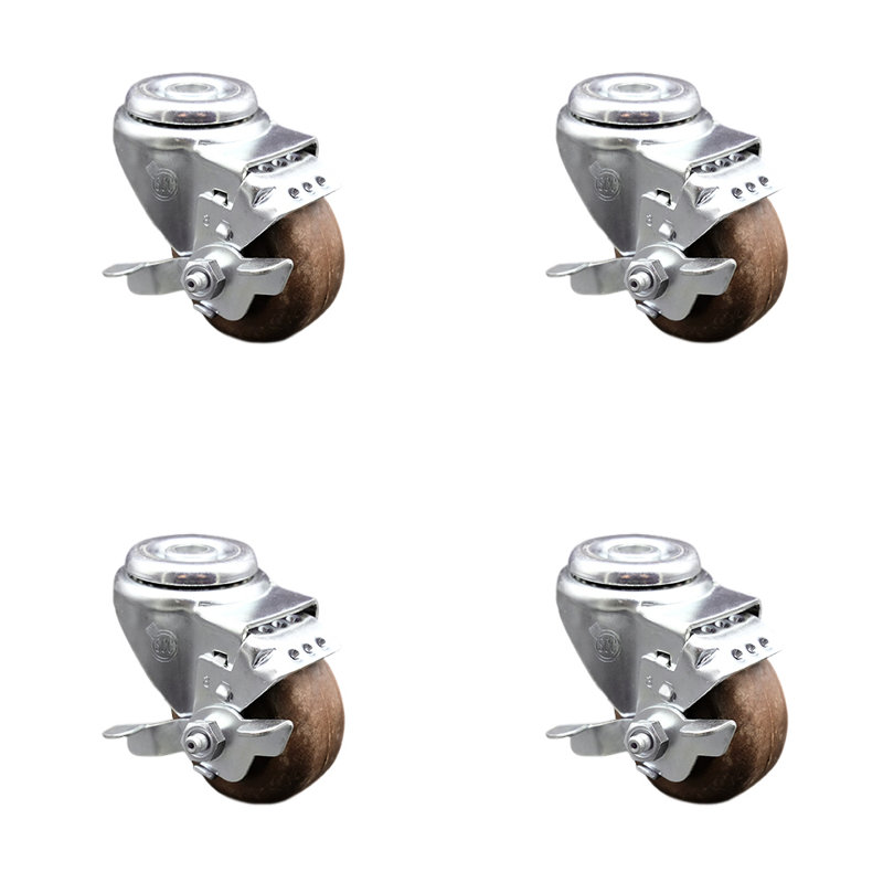 Glass Filled Nylon Caster