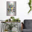«Wild Garden 1 Be Kind Cp» par Laura Marshall, art mural en métal-102872144