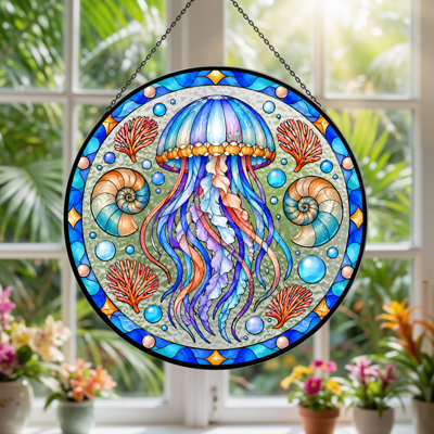 Nautical & Beach Window Panel
