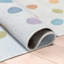  Kids Rugs Multi Dot Modern Multi Colour Printed Distressed Machine Washable Area Rug-69876024