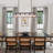 5-Light Dimmable Rectangle Kitchen Island Chandelier-162394468
