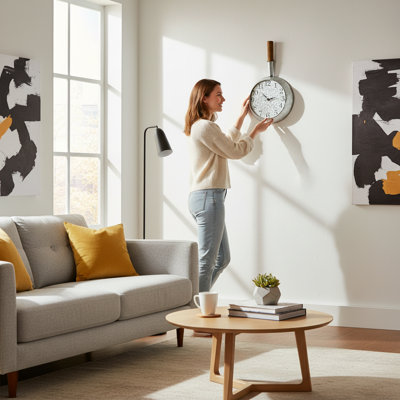 10.6X3x18.1" Wall Clock | Gift Idea