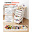 63.5 cm H x 39.88 cm W Utility Cart with Wheels