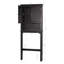 Rangement autoportant au-dessus de la toilette l 27,09 po x H 66,22 po x P 7,8 po Arrol-980942894