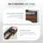 Bed Frame with 2 Drawers, Storage Headboard with Charging Station,Platform Bed, No Box Spring Neede-1406201558