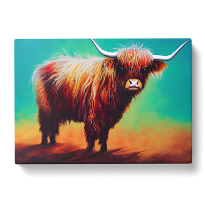 Highland Cow Vol.1 - Wrapped Canvas Print
