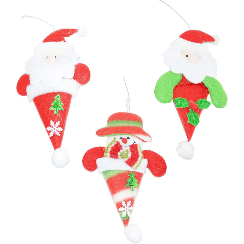 10cm PVC No Holiday Shaped Ornament