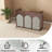 Small Writing Desk or Front Desk with Lockable Drawer, No Assembly Required, Sturdy and Durable-112123675