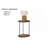 Natural Finish Rustic 3Pc Table Set-2062773462-2062773460