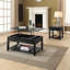 Table de bout Malachi, finition noire