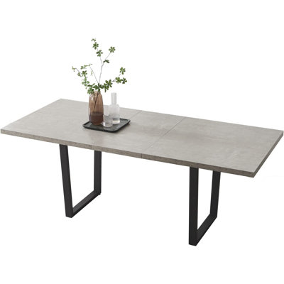 51.2'' to 66.9'' Extendable Dining Table Home Furniture, Kitchen Room Table for 6-8 People(1 Table)