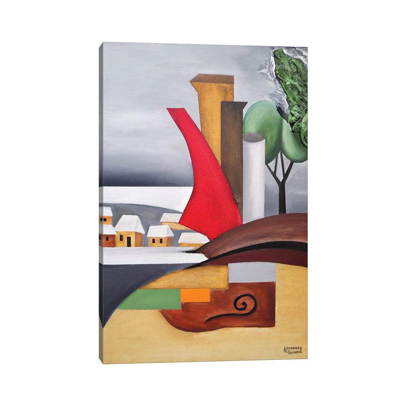 Place Of Birth 1 Piece Wrapped Canvas Painting, 45.72cm H x 30.48cm W x 1.905cm D