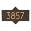 Hampton Modern Personalized 1-Line Wall Address Plaque-102720749-102720742