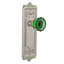 Egg & Dart Plate with Crystal Emerald Door Knob-1906568996-1906568993