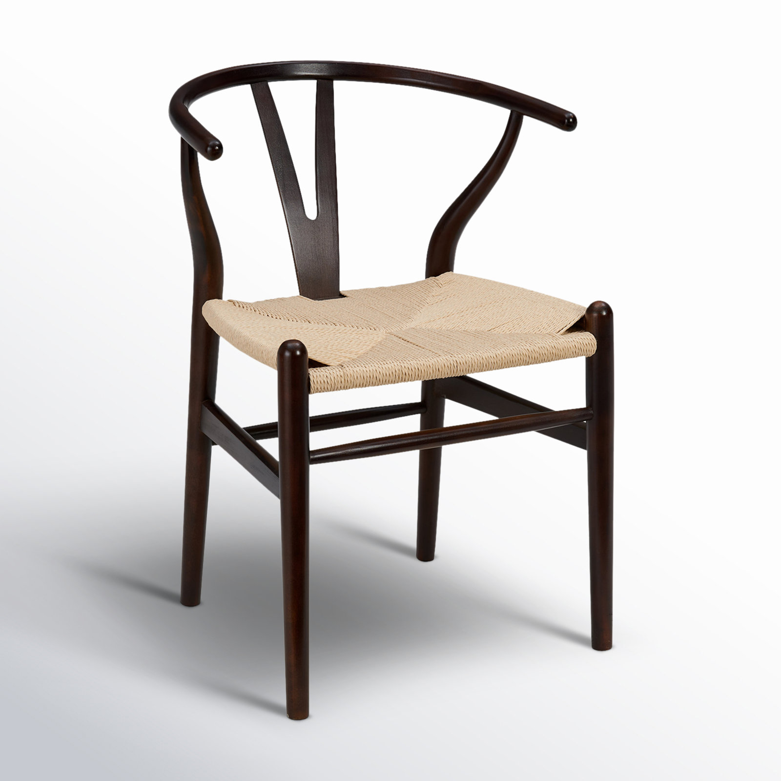 Fairbanks Dining Chair, Natural/Walnut