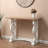 Allegan 41.7'' Solid Wood Top Console Table