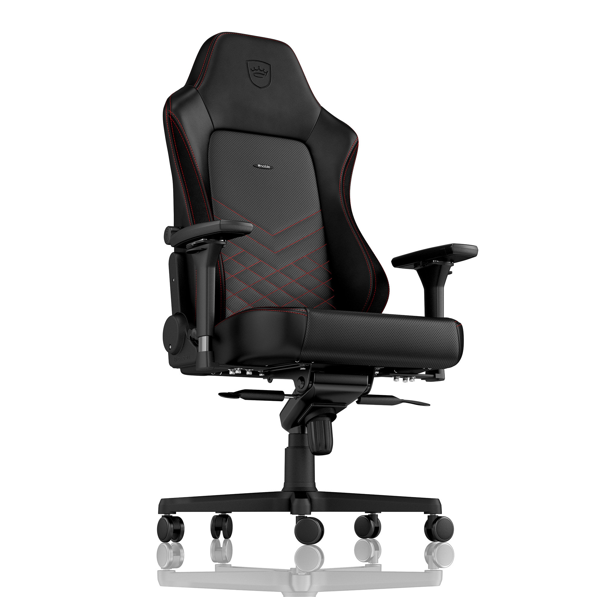 noblechairs Epic Reclining Gaming Chair and Reclining Office Chair, PU Faux  Leather, Black
