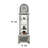 63'' H Grandfather Clock