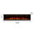 74" 1500W Heater Smart Recessed Wall Mounted Electric Fireplace With LED Top Light, 5120 BTU, App/Remote/Screen Panel Control-2131008613