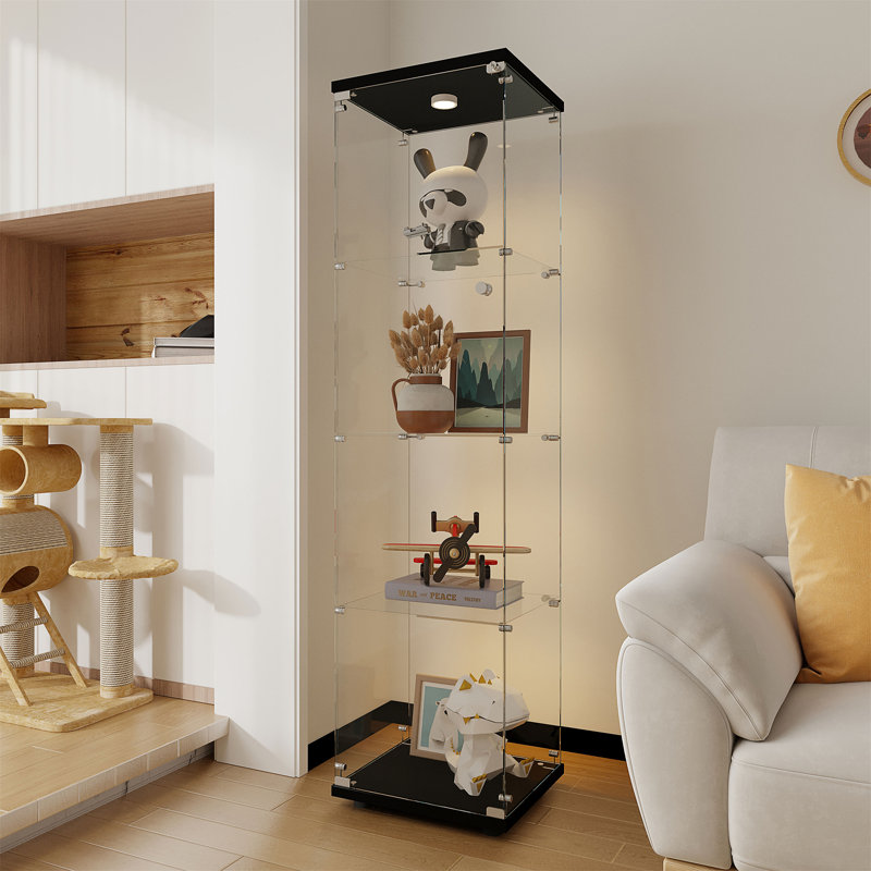 Vitrine en verre trempé