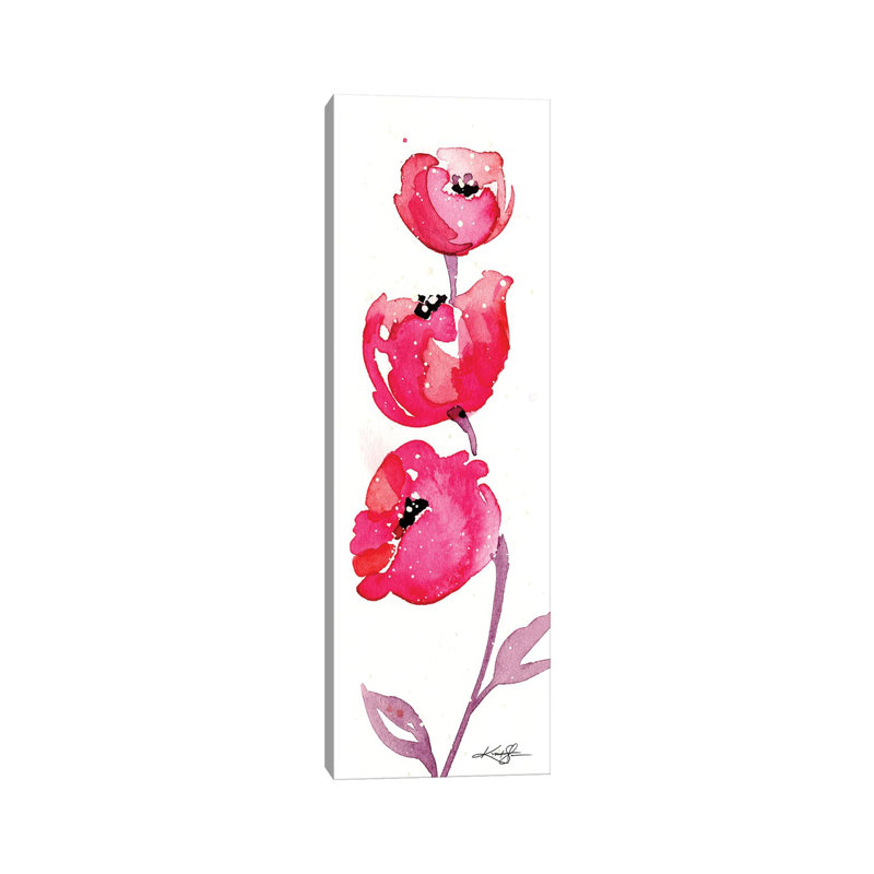 Itsy Bitsy Blossoms II by Kathy Morton Stanion - Wrapped Canvas Panoramic Gallery-Wrapped Canvas Giclée