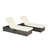 Outdoor Patio Chaise Lounge Chair - Foldable, Compact Design Adjustable , Cushion Pe , Galvanized Steel For Garden, Poolside Chairs With Storage , Weather Patio, Backyard-1349916315