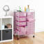 Creger 97cm H x 63cm W Utility Cart with Wheels-43092642