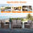 Jerelle 4 - Person Patio Conversation Set-422401708