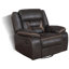 Fauteuil inclinable pivotant avec accoudoirs coussinés Brazelton-540896752