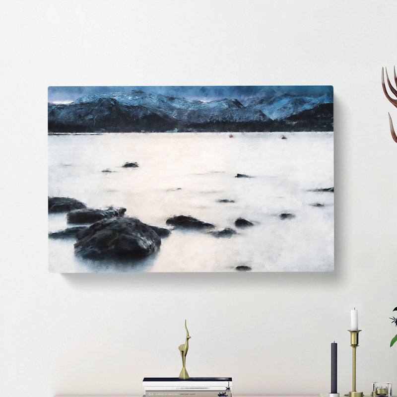 Lake Ullswater In Cumbria - Wrapped Canvas, 50cm H x 76cm W x 3cm D