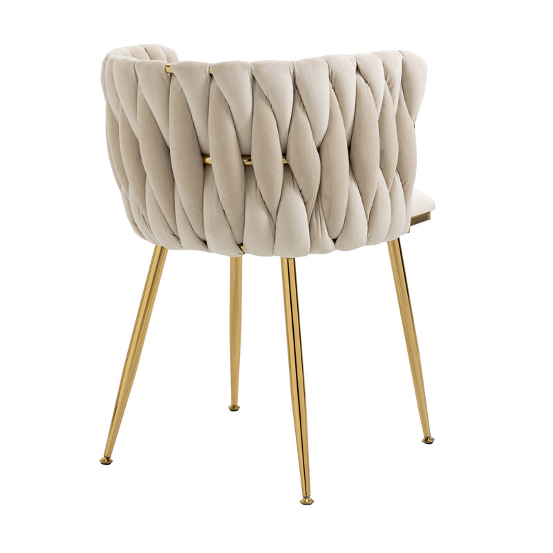 Landreneau Dining Chairs, Beige
